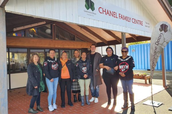New Zealand P-Pull whānau at first monthly meth support meeting in Upper Hutt