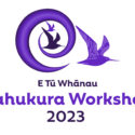E Tū Whānau Kahukura Workshop 2023 logo