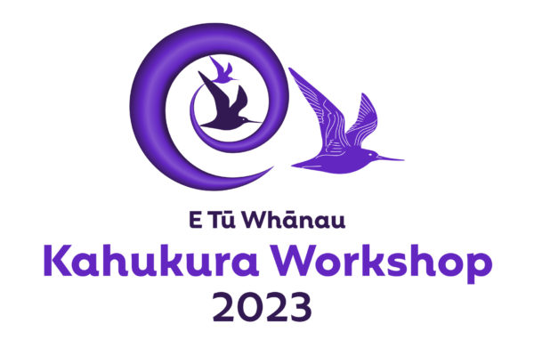 E Tū Whānau Kahukura Workshop 2023 logo