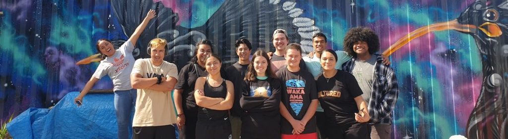 Māoriland Rangatahi film making workshop leaders in 2020