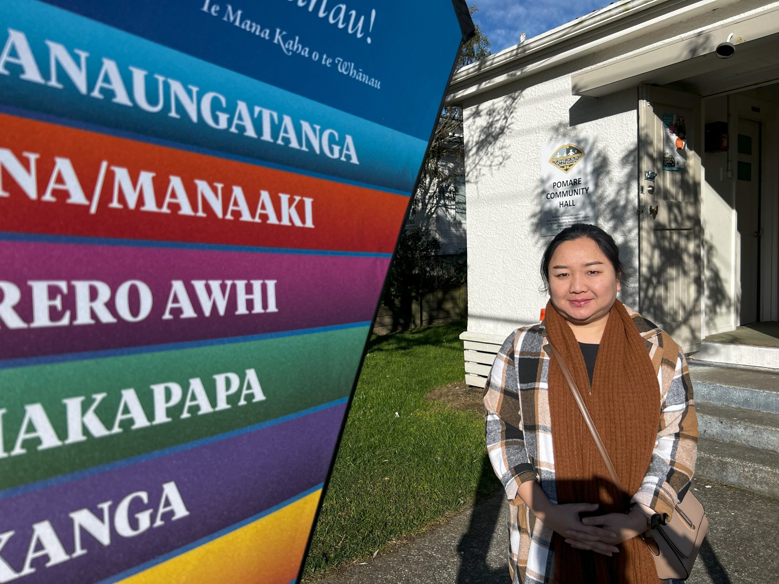 Micky Lay Moo Paw, who teaches Karen language classes in the Hutt Valley to  former refugees from Myanmar